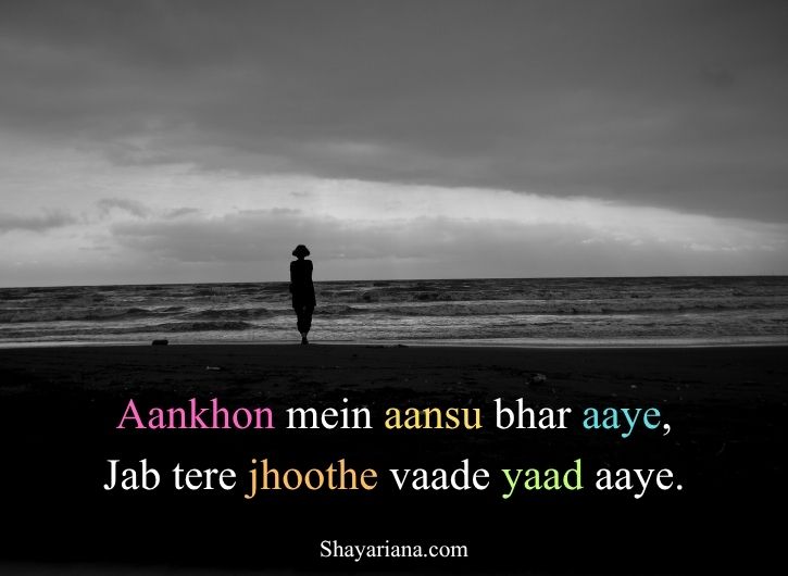 Heart Broken Shayari in English