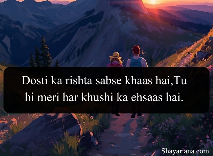 Best Friend Shayari in English